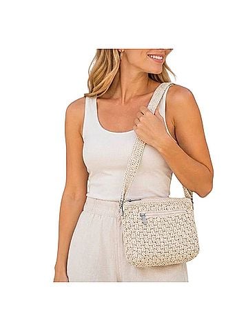 The Sak Crochet Crossbody Bag Crossbody Bag (view 1)
