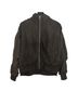 Athleta 100% Polyester 97% Cotton 3% Spandex Black Gray Jacket Size L - photo 1