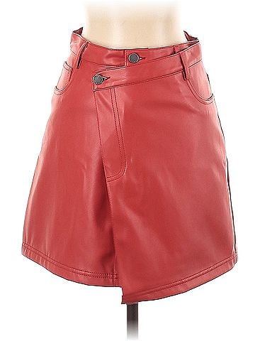 C/MEO Collective C/Meo Collective Faux Leather Skirt (view 1)