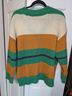 Pol colorblock oversized v neck Pullover Sweater - photo 3