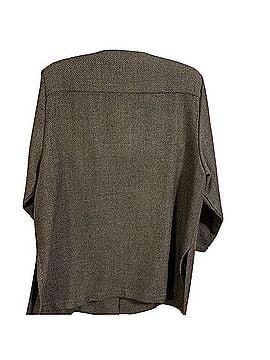 Eileen Fisher collarless wool jacket Jacket (view 2)