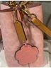 Coach Pink Leather Bucket Bag One size - photo 3