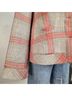 Sundance Plaid Gray Red Blazer Size 16 - photo 5