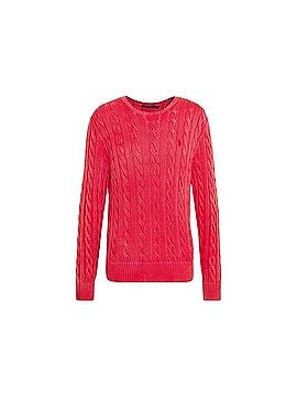 Polo by Ralph Lauren Cable Knit Crewneck Sweater Pullover Sweater (view 1)