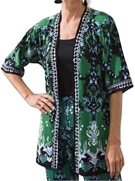Chico's Ikat Jaq Kimono Cardi Cardigan (view 1)