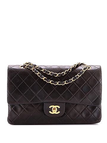 Chanel Vintage Classic Double Flap Bag Quilted Lambskin Medium (view 1)