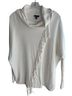 Marble Asymetrical Fringe Cotton Pullover Sweater - photo 2