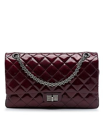 Chanel Quilted Patent Reissue 2.55 Double Flap 226 (view 1)