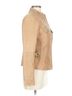 Etcetera 100% Leather Tan Etcetera Leather Jacket Size 8 - photo 3
