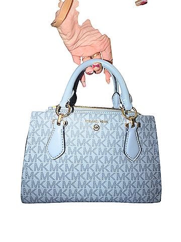 Michael Kors Leather Satchel (view 1)