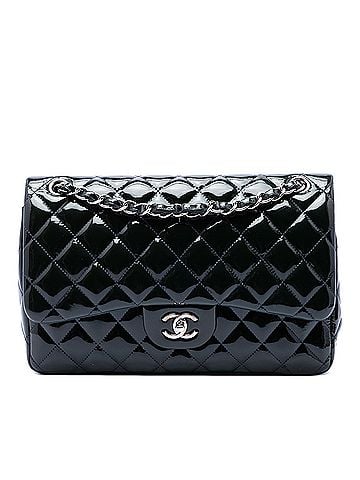 Chanel Jumbo Classic Patent Double Flap (view 1)