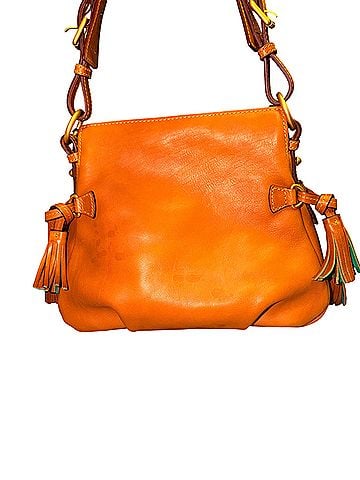 Dooney & Bourke Leather Satchel (view 2)