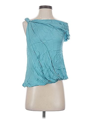 Bebe Bebe Sleeveless Silk Top (view 1)