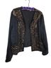 Chico's 100% Polyester 100% Polyester Black Jacket Size 3 - photo 1