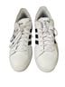 Adidas White Black Sneakers Size 9 1/2 - photo 1