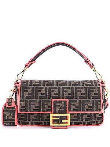 Fendi Baguette NM Bag Zucca Canvas Medium (view 1)