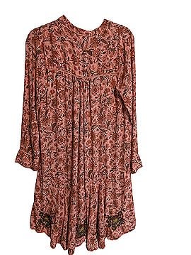 Ollari floral embroidered oversized tunic dress Casual Dress (view 2)