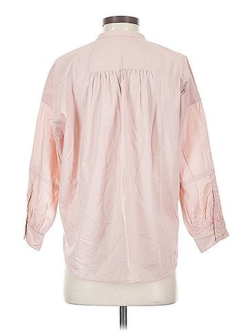 Everlane Everlane 3/4 Sleeve Button Down Shirt (view 2)