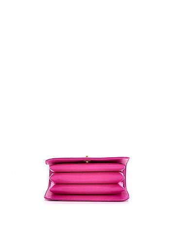 Chanel CC Top Handle Chain Full Flap Bag Quilted Caviar Small (view 2)