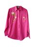 Las Olas Pink Button-Down Shirt Size L - photo 2