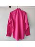 Las Olas Pink Button-Down Shirt Size L - photo 8