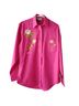 Las Olas Pink Button-Down Shirt Size L - photo 1