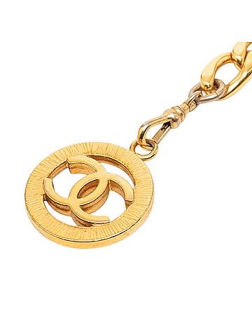 Chanel CC Gold Plated Chain Link Station Belt (view 2)
