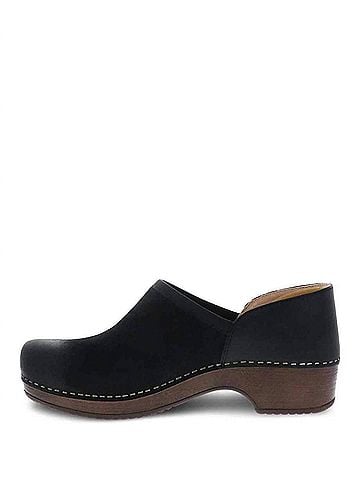 Dansko Women's Brenna Clog in Black (view 2)