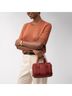 Fossil Solid Red Satchel One size - photo 3