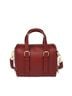 Fossil Solid Red Satchel One size - photo 4