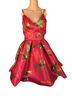 Windsor Floral Red Cocktail Dress Size S - photo 1