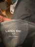 Lands' End 59% Polyester 37% Cotton 4% Spandex 100% Cotton Gray Sweatpants Size M - photo 3