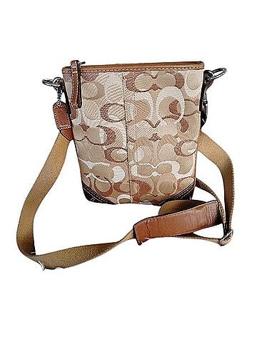 Coach Signature Canvas Messenger Crossbody Bag (view 2)