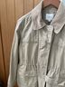 Ann Taylor LOFT 100% Cotton 100% Polyester Tan Jacket Size M - photo 4