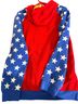 DC Solid Red Blue White Jacket Size 2X - photo 2