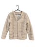 Carmen Marc Valvo 100% Polyester 100% Faux Fur Solid Brown Jacket Size L - photo 2