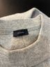 Joseph 100% Wool Color Block Gray Wool Pullover Sweater Size S - photo 3