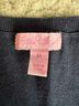 Lilly Pulitzer Argyle Black Pink White Pullover Sweater Size M - photo 3