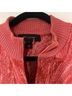St. John Houndstooth Pink Jacket Size M - photo 3