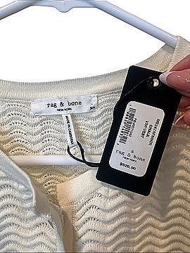 Rag & Bone Wave-Knit Button Vest Vest (view 2)