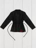 JLC New York 100% Polyurethane Black Red Jacket Size L - photo 3