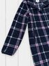 ASPEN Plaid Blue Pink Jacket Size L - photo 4