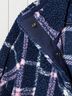 ASPEN Plaid Blue Pink Jacket Size L - photo 7