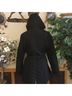 Sebby 100% Polyester 5% Spandex Solid Black Jacket Size XXL - photo 8