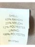 J.Jill 63% Rayon 25% Nylon 12% Polyester 100% Polyester Brown Jacket Size 6 - photo 5