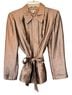 J.Jill 63% Rayon 25% Nylon 12% Polyester 100% Polyester Brown Jacket Size 6 - photo 1