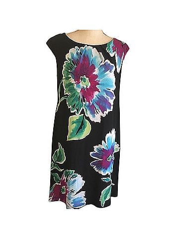 London Times bright floral sheath dress Casual Dress (view 1)