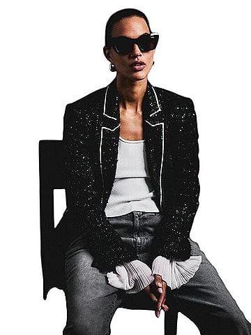 10 Crosby Derek Lam Intermix Estelise Blazer (view 2)