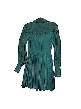 Self-Portrait Jacquard Lace-Trim Mini Dress Cocktail Dress (view 2)