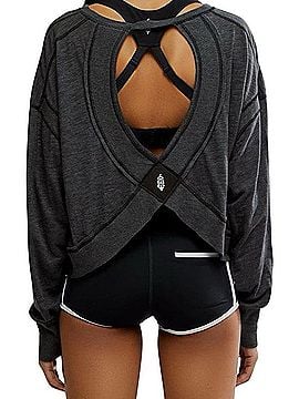 FP Movement My Time Layer Open Back Crop Top T-Shirt (view 1)